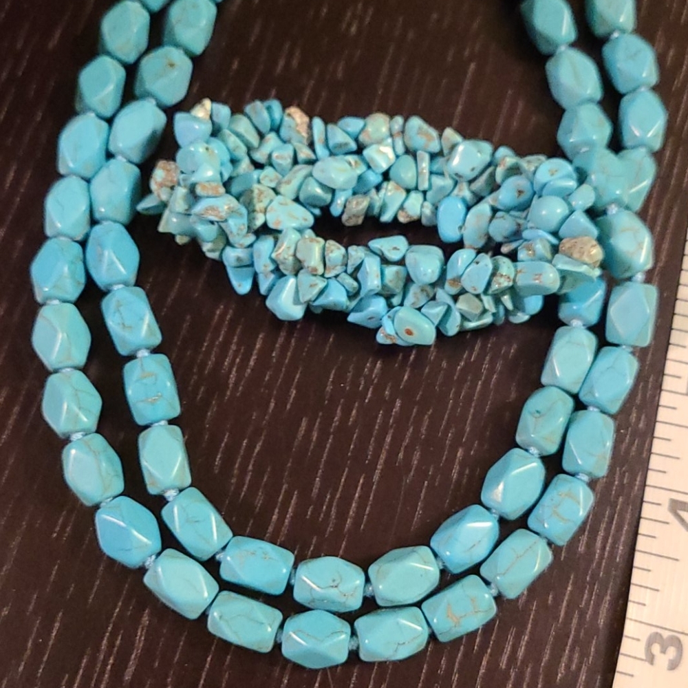 Turquoise set - Picture 2 of 2
